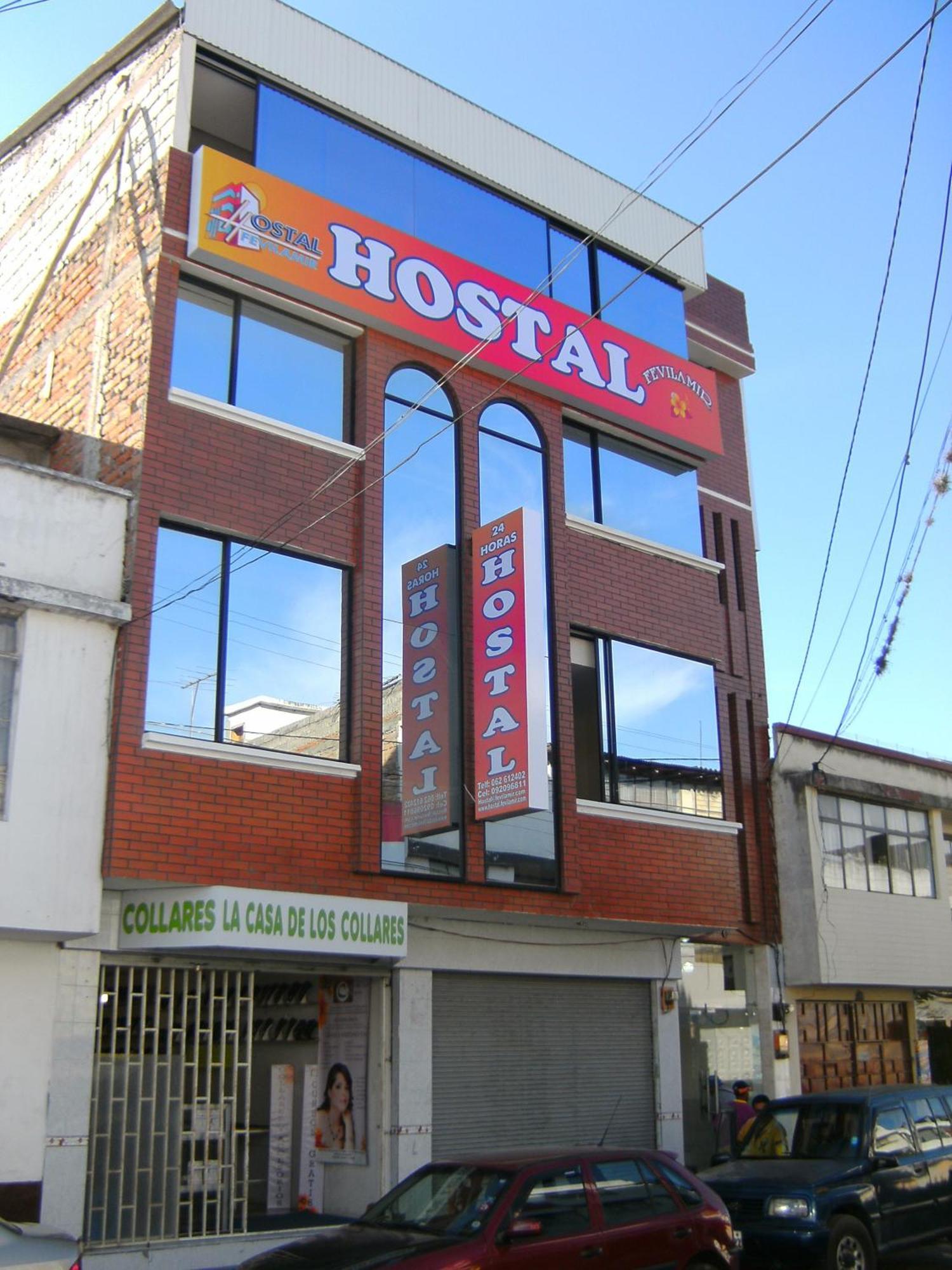 Hostal Fevilamir Ibarra Esterno foto